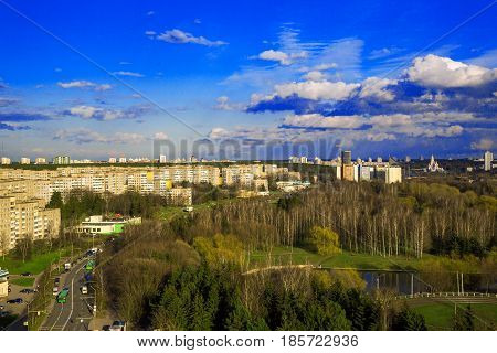Minsk Belarus the architectural complex 