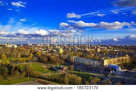 Minsk Belarus the architectural complex 