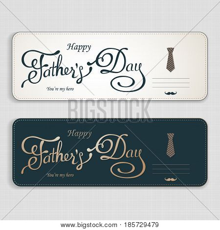 Happy Fathers Day greeting. Vector background with doodle neckties, bow tie and glasses.