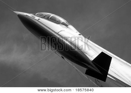 El Lockheed F-104 Starfighter es monomotor, alto rendimiento, la aeronave interceptora supersónico