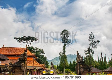 Pura Ulun Danu Batur Temple. Bali, Indonesia.