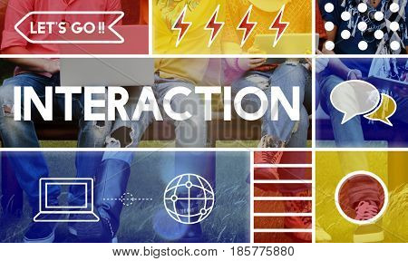 Interactive Interaction Networking Connecting Internet