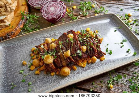 Jacks beef with corn USA meat recipe