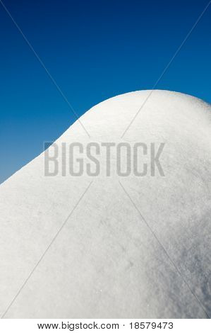 Snow og sky