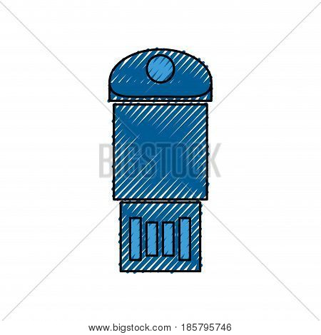 USB connection technology icon vector illustration graphic design