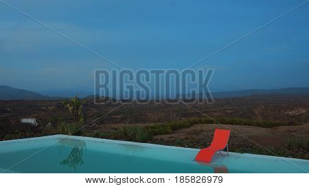 Sunset in the Desierto de la Tatacoa (Tatacoa Desert) in Villavieja, Huila / Colombia