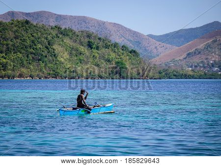 Seascape Of Palawan Islands In Philippines