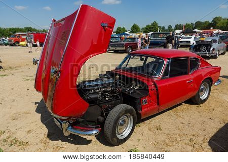 PAAREN IM GLIEN GERMANY - MAY 19: Sport Coupe Triumph GT6 