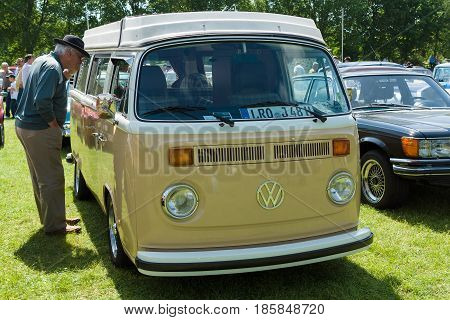 Paaren Im Glien, Germany - May 19: Minibus Volkswagen Type2 (t2), 