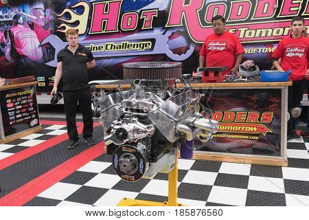 Students Competing To Build The First Engine