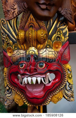 Traditional Masks, Bali, Indonesia