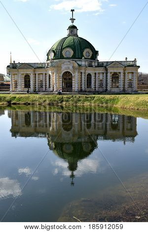 Grotto in the manor of Count Sheremetyev, Kuskovo, Moscow: 30 of April 2017