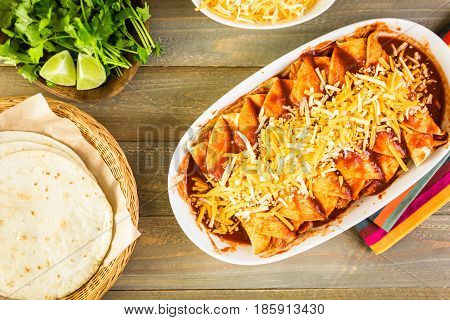 Chicken Enchiladas