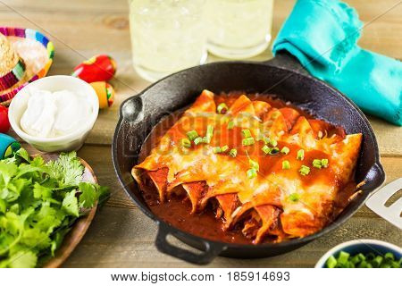 Chicken Enchiladas