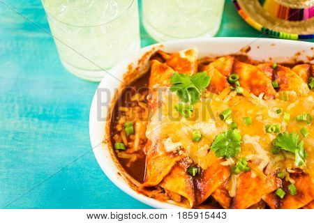 Chicken Enchiladas