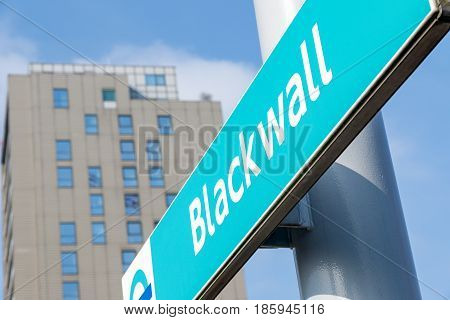 Blackwall Docklands Light Railway Station