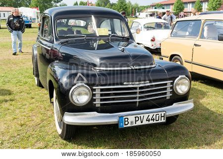 PAAREN IM GLIEN GERMANY - MAY 19: Car Volvo PV444 