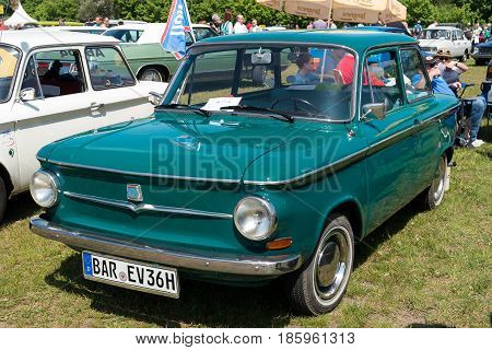 Paaren Im Glien, Germany - May 19: Car Nsu Prinz 4, 