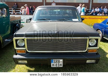 Paaren Im Glien, Germany - May 19: Car Chevrolet Ck Pickup Truck (1974), 