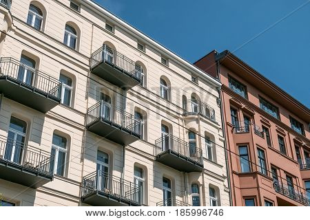 Apartment Building Facade Berlin,