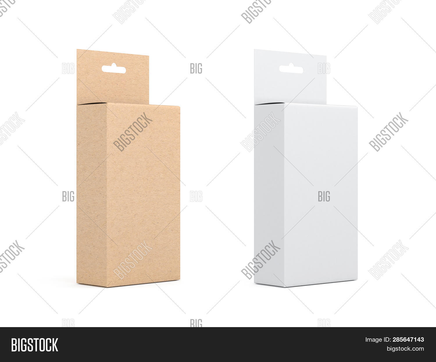 2 Paper Box Two Cardboard Boxes Image & Photo (Free Trial) | Bigstock
