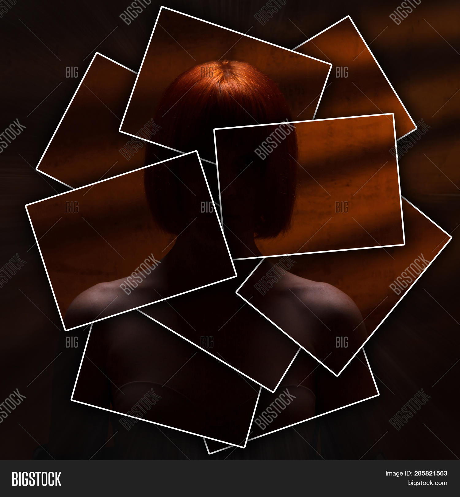 Divided Body Face Body Divided Into Image & Photo (Free Trial) | Bigstock