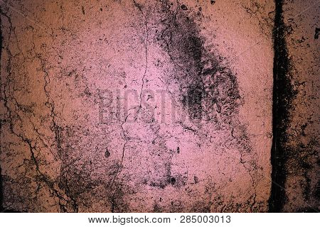 Black Texture with Pink Gold. Luxury Texture. Black Pink  Background.