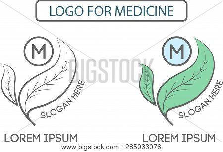 Medical Logo: Pharmaceuticals, Spa, Pharmacy, Drugs, Healthcare