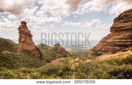 Los Terrones Is A National Park In Córdoba, Argentina. Its Red Eroded Rocks Create Amazing Shapes!