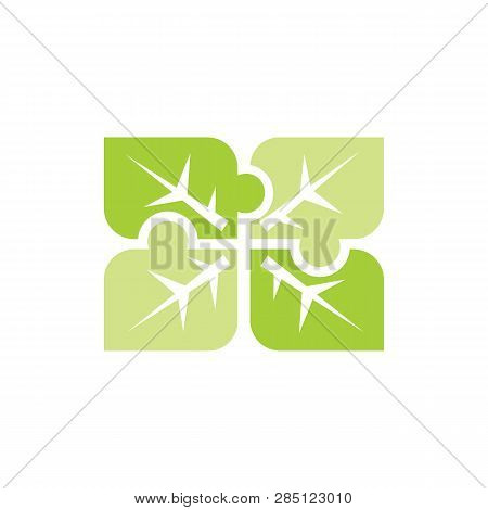 Leaf Logo Design Vector Template Isolated Element
