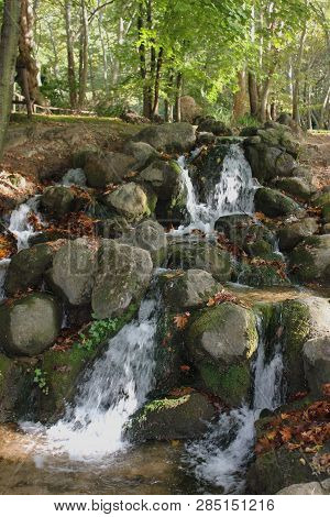 Agios Nikolaos Park Naousa Greece Europe
