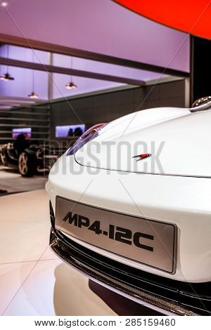 Johannesburg, South Africa - October 06 2011: Mclaren Mp4-12c On Display