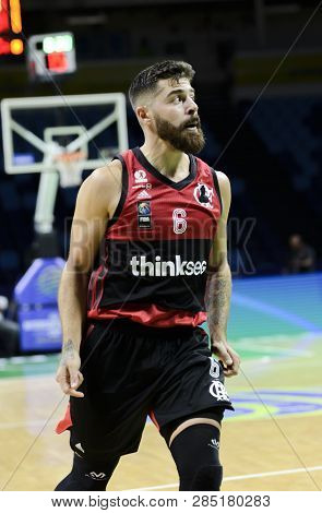 Rio, Brazil - February 15, 2019: Franco Balbi Player In Match Between Flamengo X Austin Spur By The 