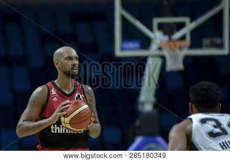 Rio, Brazil - February 15, 2019: Marquinhos Sousa Player In Match Between Flamengo X Austin Spur By 