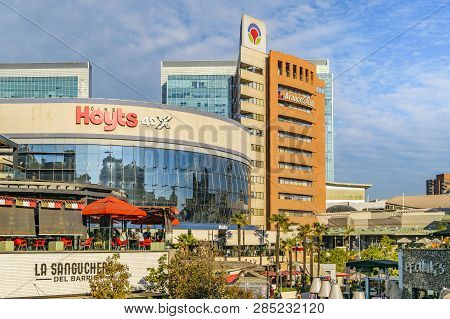 Outdoor Shopping Mall, Las Condes, Santiago De Chile