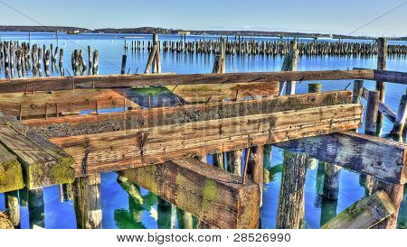 Verlaten Pier