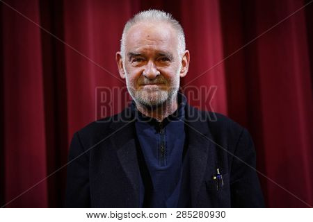  Bela Tarr attends the  69th Berlinale Film Festival at  Delphi Filmpalast in Berlin, Germany on February 16, 2019.                               