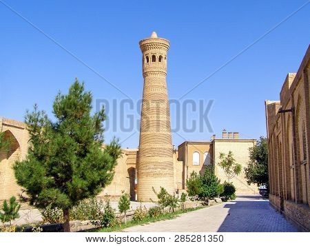 Kalyan Minaret Of Po-i-kalyan Mosque Complex In Bukhara, Uzbekistan
