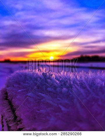 Sunset Winter Nature View Capture Landscape Naturephotography Photography