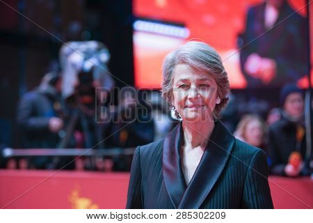 Charlotte Rampling attends the Homage Charlotte Rampling Honorary Golden Bear award ceremony during the 69th Berlinale Festival Berlin at Berlinale Palace on February 14, 2019 in Berlin, Germany.