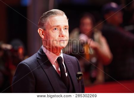 Martin Freemann attends the 'The Operative' (Die Agentin) premiere during the 69th Berlinale International Film Festival Berlin at Berlinale Palace on February 10, 2019 in Berlin, Germany.            