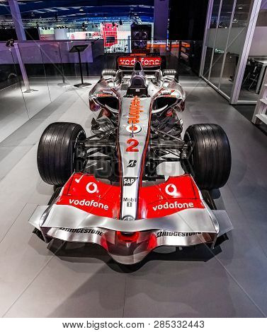 Mclaren Formula One Racing Car On Display