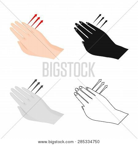 Vector Design Of Touchscreen And Hand Icon. Set Of Touchscreen And Touch Vector Icon For Stock.