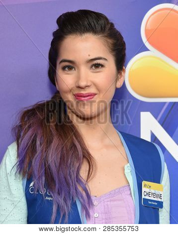 LOS ANGELES - FEB 20:  Nichole Bloom arrives for the NBCUniversal Mid Season Press Junket on February 20, 2019 in Hollywood, CA                