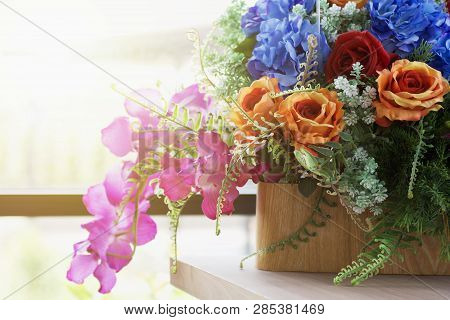 Beautiful Bouquet Flower For Decoration Of Weding