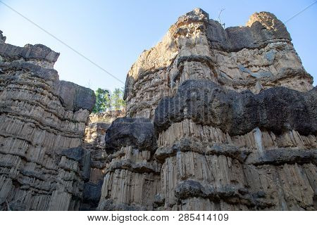 Pha Chor (canyon), In National Park, Chiang Mai Province, Thailand.
Phachor In Doi Lo Park Is Larges