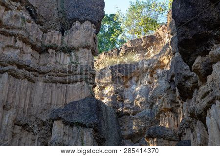 Pha Chor (canyon), In National Park, Chiang Mai Province, Thailand.
Phachor In Doi Lo Park Is Larges