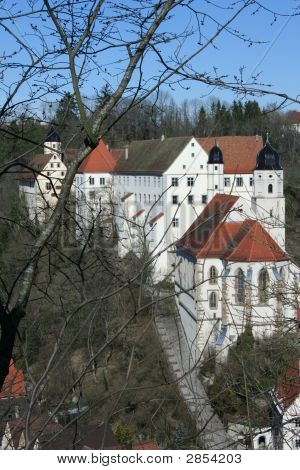 Slottet Haigerloch i Tyskland
