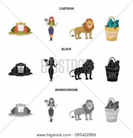 Vector Design Of Nature  And Fun  Symbol. Collection Of Nature  And Entertainment Stock Vector Illus