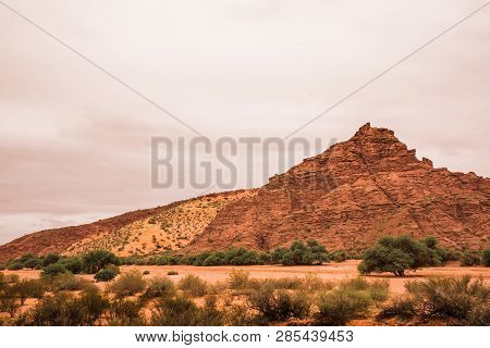 The Desert Of Talampaya, La Rioja, Argentina.